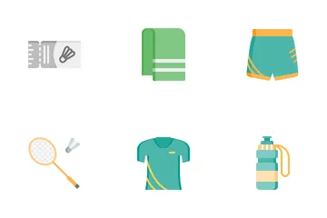 Badminton Icon Pack