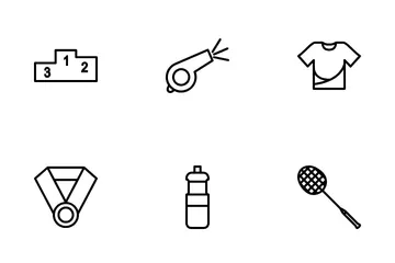 Badminton Symbolpack
