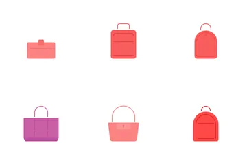 Bag Flat Icons Icon Pack