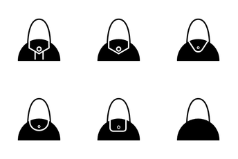 Bag Glyph Icons Icon Pack