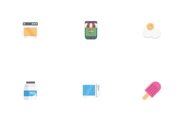Bakery And Sweets Icon Pack