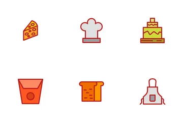 Bakery Flat Icon Pack
