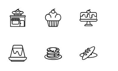 Bakery Icon Pack