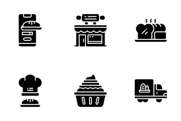 Bakery Shop Icon Pack