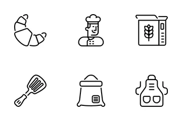 Bakery Shop Icon Pack