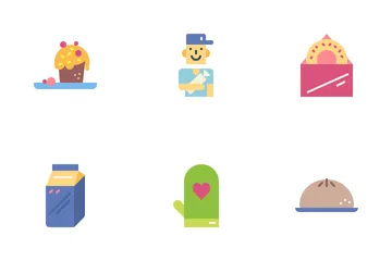 Bakery Shop Icon Pack