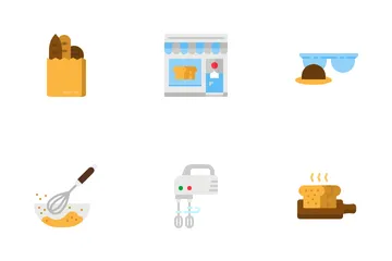 Bakery Shop Icon Pack