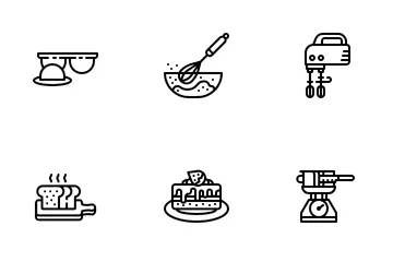 Bakery Shop Icon Pack