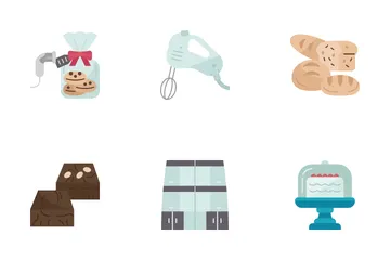 Bakery Shop Icon Pack