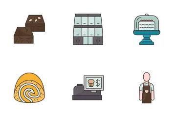 Bakery Shop Icon Pack