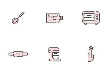 Bakery Tools Icon Pack
