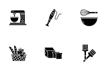 Baking And Bakery Icon Pack