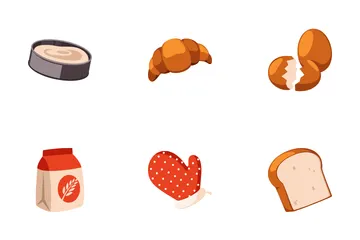 Baking Preparation Icon Pack