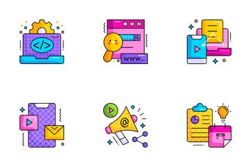 Marquage et référencement Icon Pack