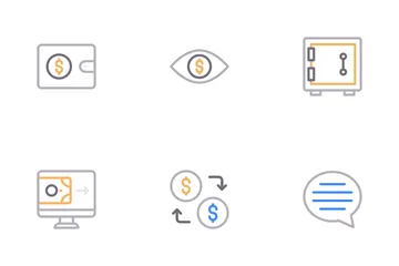 Bancaire Pack d'Icônes