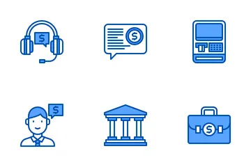 Bancário e Financeiro Icon Pack