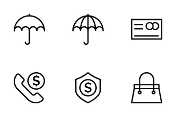 Banca e finanza Icon Pack