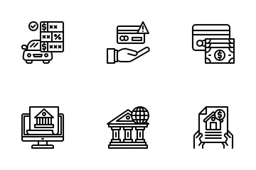 Banco Paquete de Iconos