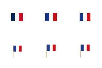 Bandeira da França Pacote de Ícones