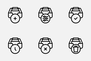 Bandeja de entrada Paquete de Iconos