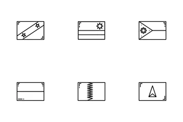 Bandera Paquete de Iconos