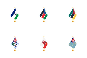 Banderas Paquete de Iconos