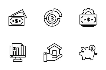 Bank And Finance Icon Pack