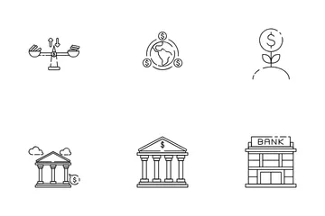 Bank And Finance Icon Pack