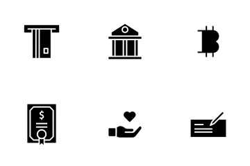 Bank And Finance Icon Pack