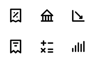 Bank And Finance Icon Pack