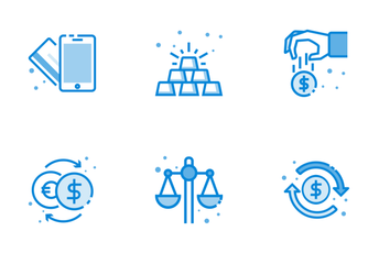Bank Application  Icon Pack