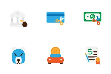 Bank Finance Icon Pack