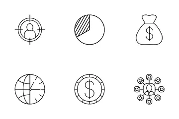 Bank Management Icon Pack