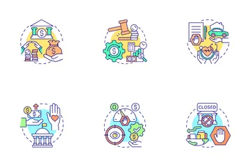 Bank Regulation Icon Pack