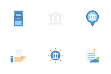 Bank Services Icon Pack