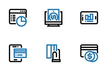 Bank- und Finanzwesen 2 Symbolpack