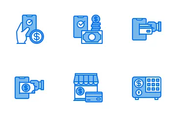 Banken und Finanzen Icon Pack