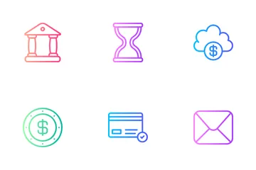 Banking And Atm Service Icon Pack