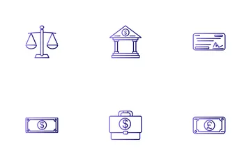 Banking And Atm Service Icon Pack