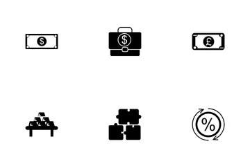 Banking And Atm Service Icon Pack