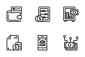 Banking And Finance  Icon Pack