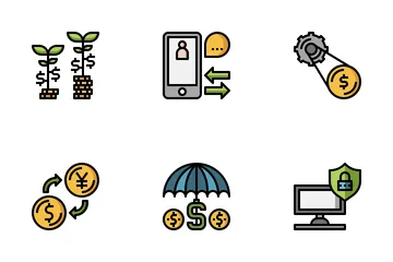 Banking And Finance Icon Pack