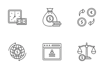 Banking And Finance Icon Pack