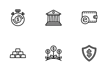 Banking And Finance Icon Pack