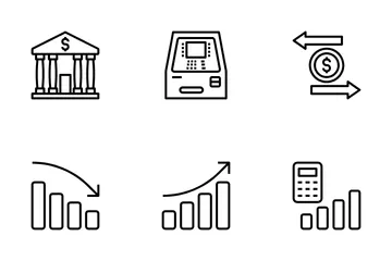 Banking And Finance Vol-1 Icon Pack