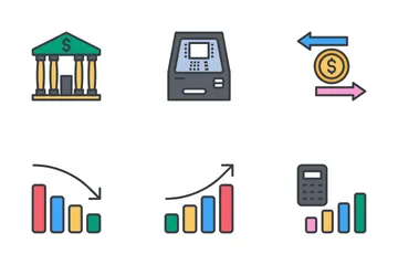 Banking And Finance Vol-1 Icon Pack