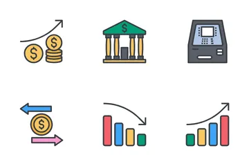 Banking And Finance Vol-1 Icon Pack