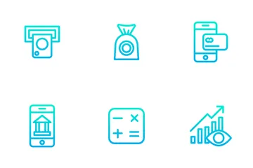 Banking And Finance Vol - 2 Icon Pack