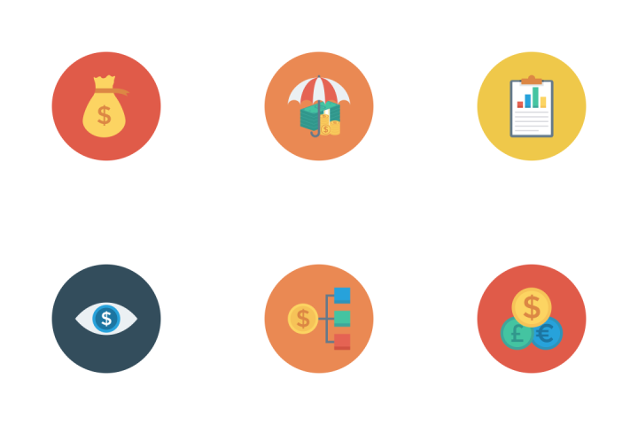 Download Banking And Finance Vol 3 Icon pack - Available in SVG, PNG ...