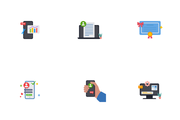 Banking And Medical Health Icon Pack